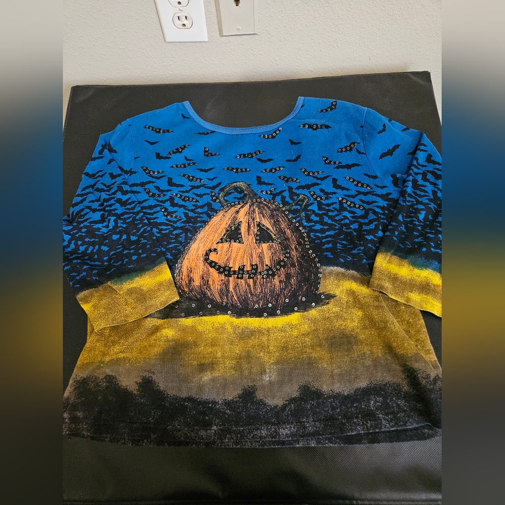 Halloween Pumpkin Sweater